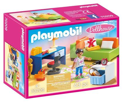 Playmobil Dollhouse Eφηβικό Δωμάτιο για 4 ετών από το Moustakas Toys