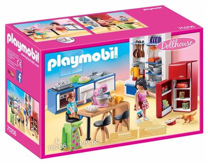 Playmobil Dollhouse Κουζίνα Κουκλόσπιτου για 4 ετών από το Moustakas Toys