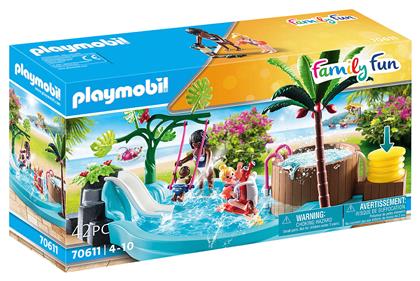 Playmobil Family Fun Children's Pool with Slide για 4-10 ετών