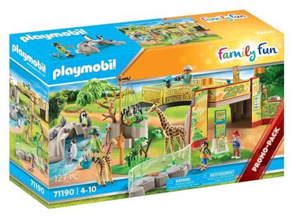 Playmobil Family Fun Ζωολογικός Κήπος για 4-10 ετών