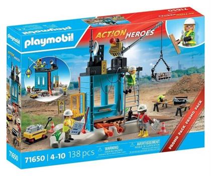 Playmobil MyLife Εργοτάξιο για 4-10 ετών