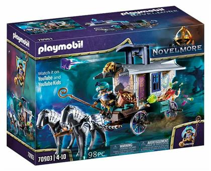 Playmobil Novelmore Violet Vale Εμπορική Άμαξα για 4-10 ετών από το BlablaToys