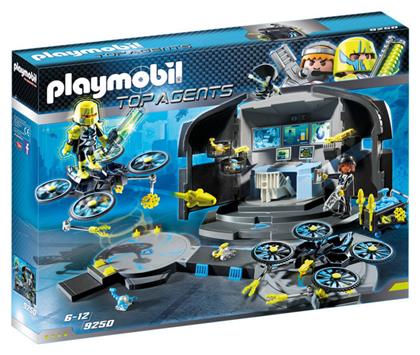 Playmobil Top Agents Αρχηγείο του Dr. Drone για 6-12 ετών