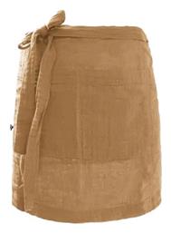 Ποδια Βαμβακερη Γαζα L'effet Papillon Gaia 45x80x0cm Καφέ