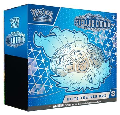 Pokemon Scarlet Pokémon Μονές Κάρτες Scarlet & Violet Stellar Crown Elite Trainer Box
