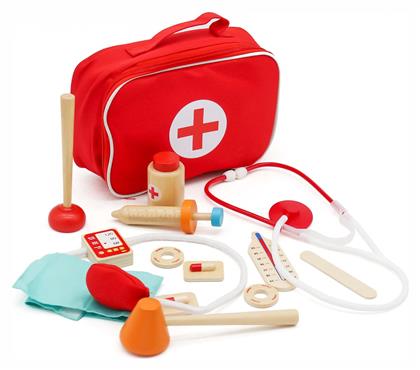 Polihome Ξύλινο Παιδικό Ιατρικό Σετ Joyland First Aid για 3+ Ετών