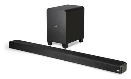 Polk Audio Signa S4 Soundbar 3.1.2 με Ασύρματο Subwoofer και Τηλεχειριστήριο Μαύρο