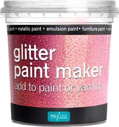 Polyvine Χρώμα Τεχνοτροπίας Glitter Paint Maker 0.075kg Ροζ από το Esmarket