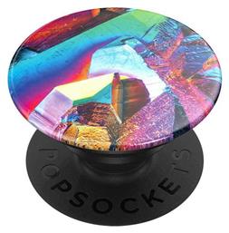 PopSockets Swappable PopGrip Κινητού Rainbow Gem Gloss