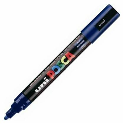 Posca PC-5M Ανεξίτηλος 2.5mm Blue από το Moustakas Toys