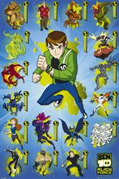 POSTER BEN 10 ALIEN FORCEE 61 X 91.5 CM