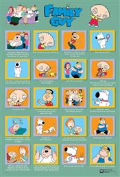 POSTER FAMILY GUY - QUOTES 61 X 91.5 CM