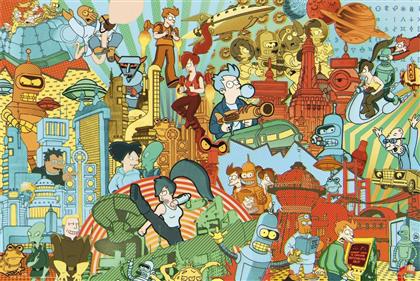 POSTER FUTURAMA 61 X 91.5 CM