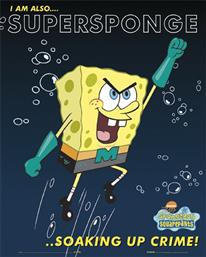 POSTER SUPERSPONGE 40.6 X 50.8 CM