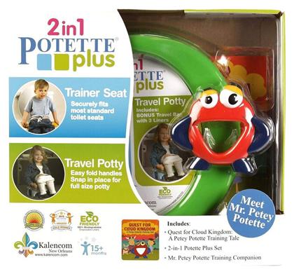 Potette Plus Φορητό Γιο Γιο ο Κύριος Πίτι Πράσινο έως 50kg