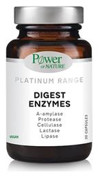Power Health Platinum Digest Enzymes χωρίς Γλουτένη 150mg 30 κάψουλες