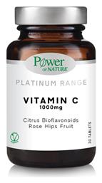 Power Of Nature Platinum Range Vitamin C Βιταμίνη 1000mg 30 ταμπλέτες