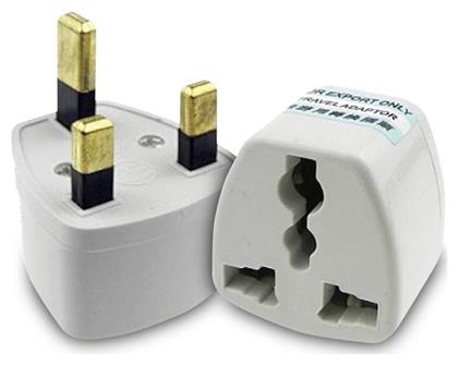 Powertech Αντάπτορας Πρίζας από Αγγλίας σε Universal