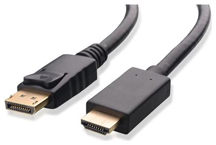 Powertech Cable DisplayPort male - HDMI male 2m (10260)