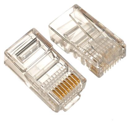 Powertech Βύσμα RJ-45 male Cat5e 50τμχ (CAB-N087)