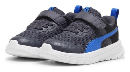 Puma Αθλητικά Παιδικά Παπούτσια Running Evolve Run Mesh Ac με Σκρατς Navy Μπλε