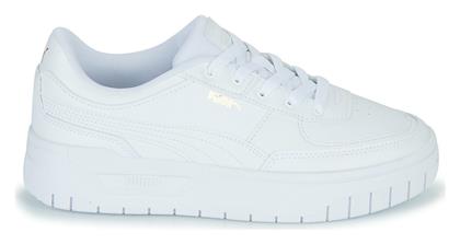 Puma Cali Dream Γυναικεία Flatforms Sneakers Λευκά