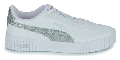 Puma Carina 2.0 Distressed Γυναικεία Sneakers Λευκά