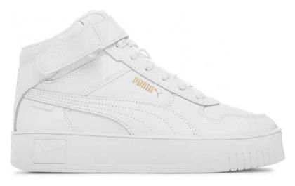 Puma Carina Street Γυναικεία Μποτάκια Λευκά