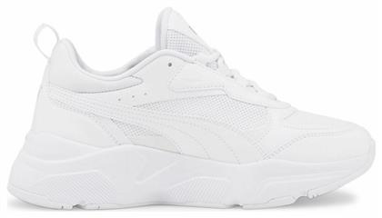 Puma Cassia Γυναικεία Chunky Sneakers Λευκά από το Zakcret Sports