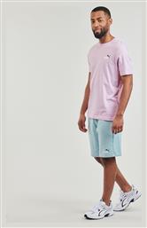 Puma Ess+ 2 Col Small T-shirt Μωβ