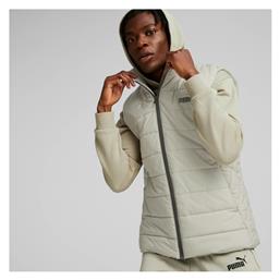 Puma Essentials Αμάνικο Ανδρικό Μπουφάν Puffer Αδιάβροχο και Αντιανεμικό Γκρι