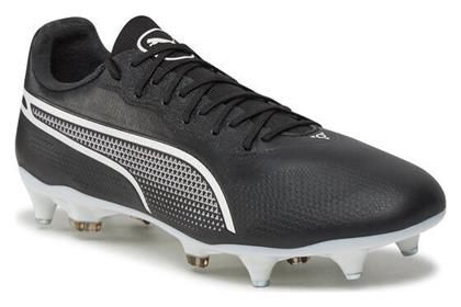Puma King Pro Ποδοσφαιρικά Παπούτσια με Τάπες Μαύρα
