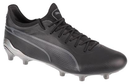 Puma King Ultimate FG/AG Ποδοσφαιρικά Παπούτσια με Τάπες Μαύρα