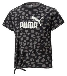 Puma Παιδική Καλοκαιρινή Μπλούζα Κοντομάνικη Πολύχρωμη