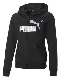 Puma Παιδική Ζακέτα Φούτερ Μαύρη