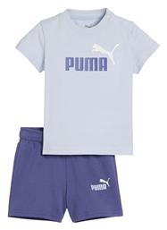 Puma Παιδικό Σετ με Σορτς Καλοκαιρινό 2τμχ Μπλε