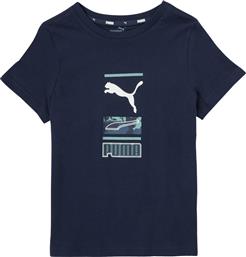 Puma Παιδικό T-shirt Μπλε