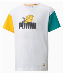 Puma Παιδικό T-shirt Λευκό