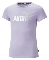 Puma Παιδικό T-shirt Λιλά