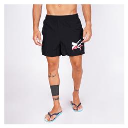 Puma Summer Shorts Ανδρικό Μαγιό Σορτς Μαύρο με Σχέδια