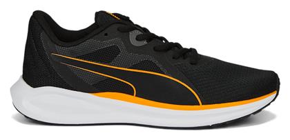 Puma Twitch Runner Ανδρικά Αθλητικά Παπούτσια Running Μαύρα