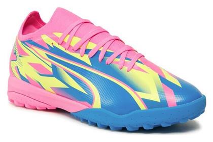 Puma Ultra Match Energy Ποδοσφαιρικά Παπούτσια με Σχάρα Ροζ