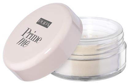 Pupa Prime Me Setting and Mattifying Transparent Loose Powder από το Galerie De Beaute