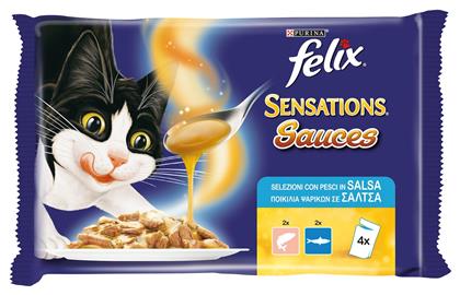 Purina Felix Sensations Sauces 4x85gr