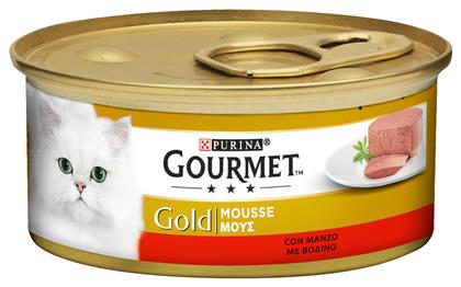 Purina Gourmet Gold Βοδινό Mousse 85gr