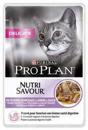 Purina Pro Plan Delicate Nutri Savour Γαλοπούλα 85gr