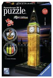 Puzzle Big Ben Night Edition 3D 216 Κομμάτια