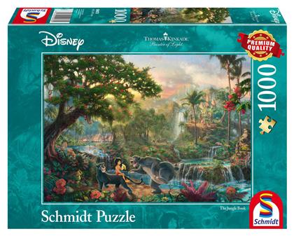 Puzzle Kinkade: Disney: Jungle book 2D 1000 Κομμάτια