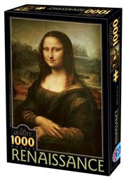 Puzzle Leonardo Da Vinci Mona Lisa 2D 1000 Κομμάτια