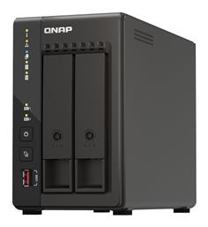 QNap TS-253E NAS με 2 θέσεις για HDD/SSD και 2 θύρες Ethernet